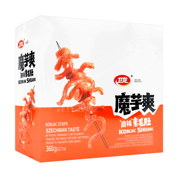 卫龙 魔芋爽 素毛肚 麻辣味360g