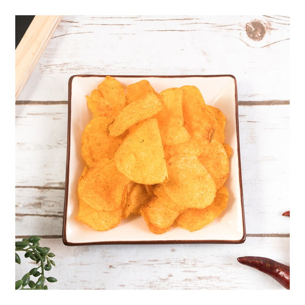日本CALBEE卡乐比 经典原切薯片 热辣味80g