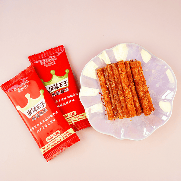 麻辣王子 网红麻辣条 很辣很麻73g