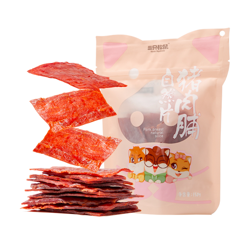 三只松鼠 猪肉脯（原味）100g