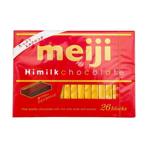 日本MEIJI明治 浓厚牛奶巧克力 26枚入 120g
