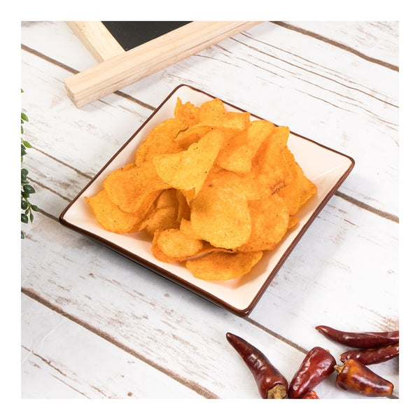日本CALBEE卡乐比 经典原切薯片 热辣味80g