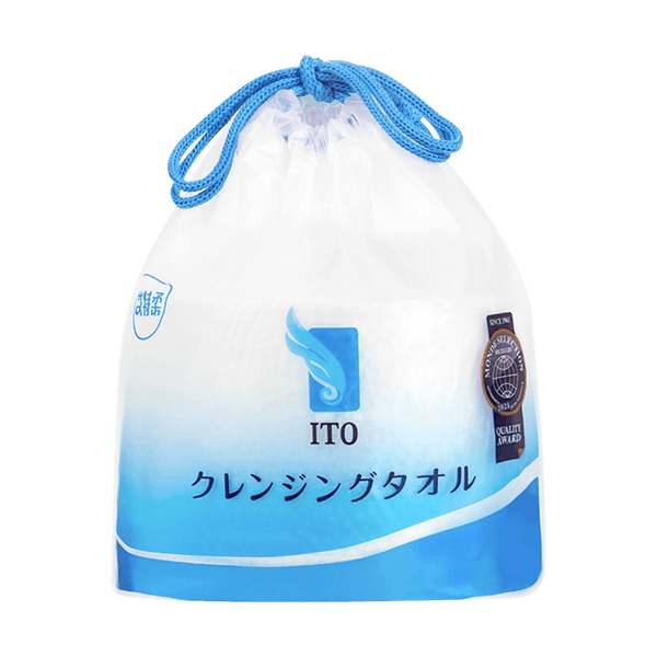 日本ITO艾特柔 珍珠纹不掉屑 美容院专用一次性洁面柔肤洗脸巾250g