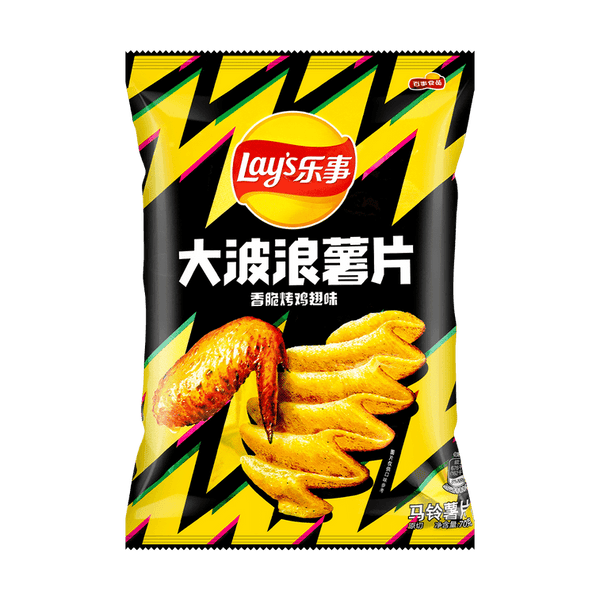 乐事 薯片 香脆烤鸡翅味70g