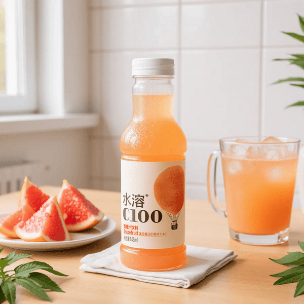 水溶C100 果汁饮料 西柚味445ml