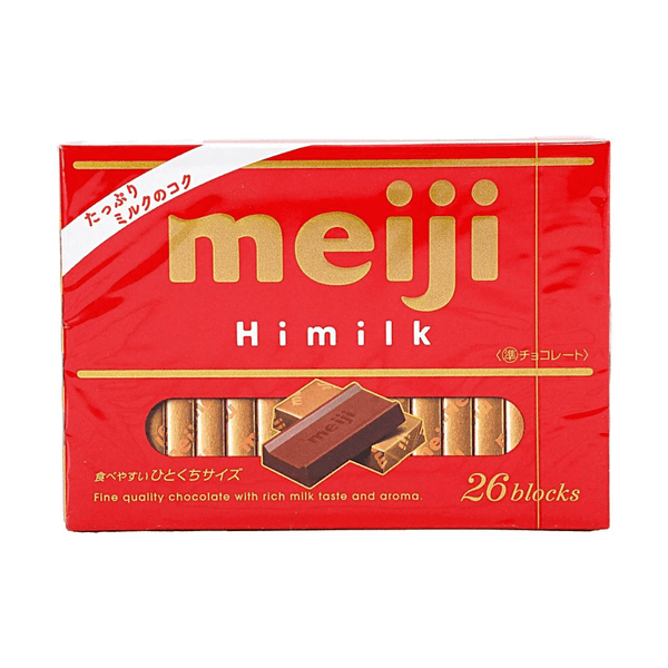 日本MEIJI明治 浓厚牛奶巧克力 26枚入 120g