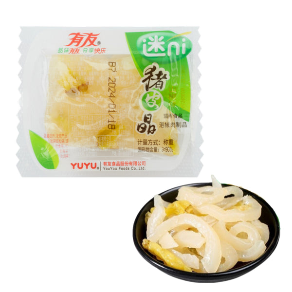 有友 泡椒猪皮晶30g