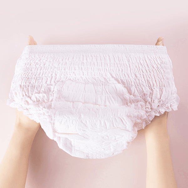 Pure Cotton Times Nice Princess Sleep Pants Menstrual Pants Size M-L 2-Pack