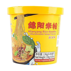 Ma Liuji Mianyang Rice Noodles Mushroom Soup Flavor 129g