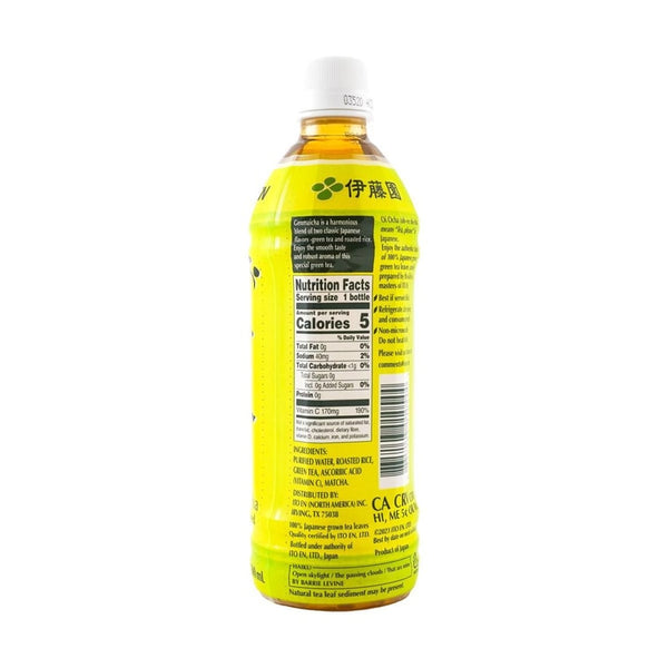 日本ITO EN伊藤园 抹茶玄米茶500ml