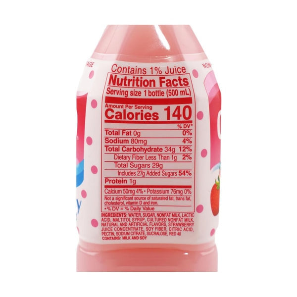 日本CALPICO 无碳酸天然乳酸菌饮料 草莓味500ml
