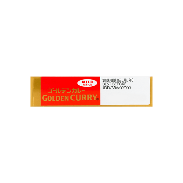 日本S&B 金牌咖喱块 微辣原味220g