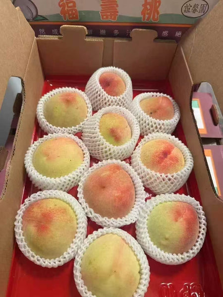 Air-shipped fresh Peach Fairy Baifeng peaches
