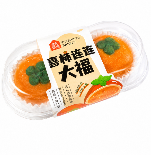 【冷冻】盒马烘焙 喜柿连连大福130g（非纽约地区下单前请咨询客服邮费）