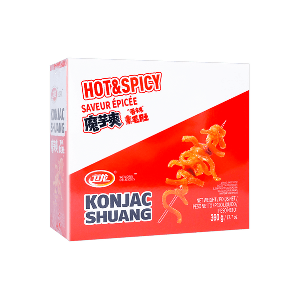 卫龙 魔芋爽 素毛肚 香辣味360g