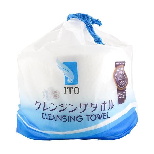 日本ITO艾特柔 珍珠纹不掉屑 美容院专用一次性洁面柔肤洗脸巾250g
