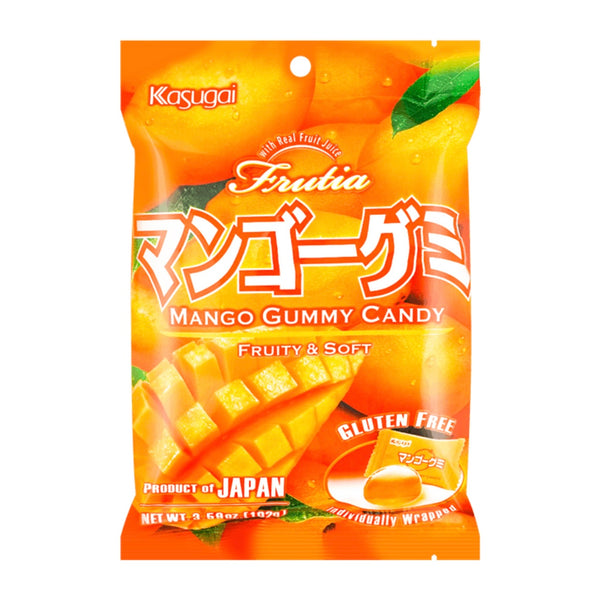 日本KASUGAI春日井 水果汁软糖 芒果味102g