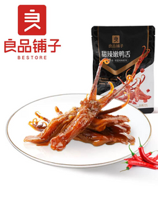 良品铺子 甜辣嫩鸭舌40g