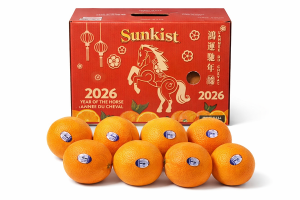 空运新鲜 Sunkist橙子 1箱10磅装