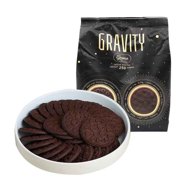 Gravity网红奥利奥味无夹心饼干250g