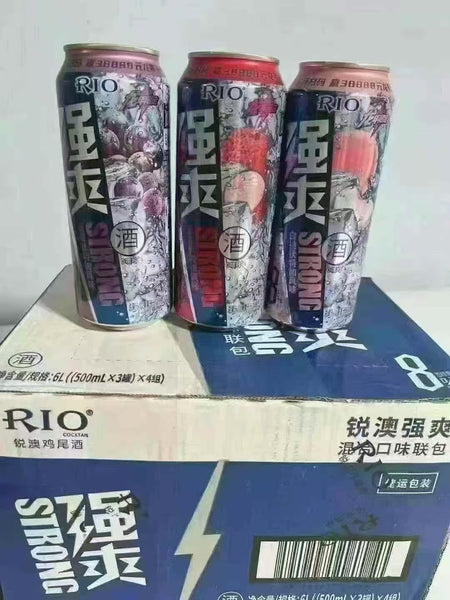 RIO强爽（听装三种口味：葡萄，白桃，荔枝）