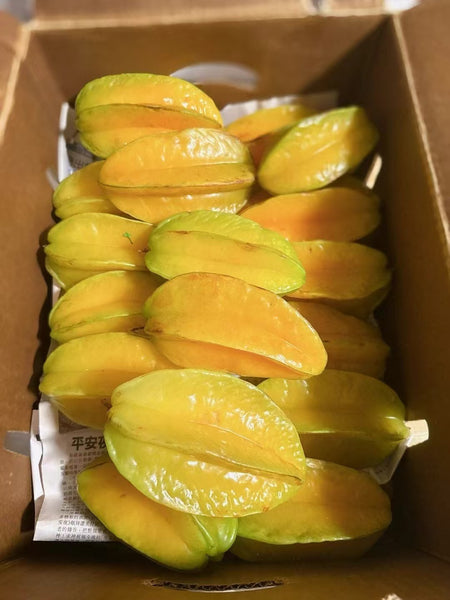 空运新鲜 杨桃 1箱20磅