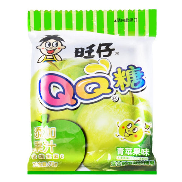 旺旺 旺仔QQ糖 青苹果味20g*5包