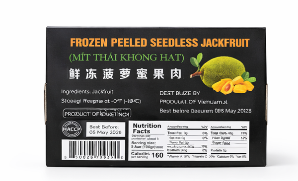 【冷冻】菠萝蜜果肉 1盒227g