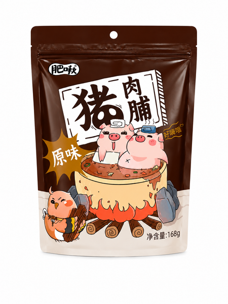 肥啾猪肉脯（原味）168g