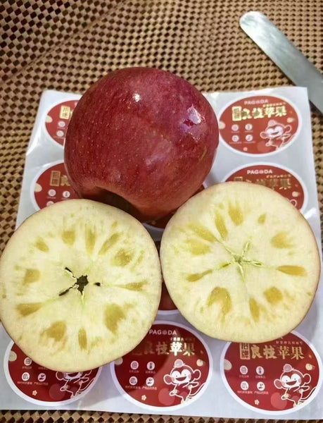 空运新鲜 良枝富士苹果 1盒9颗