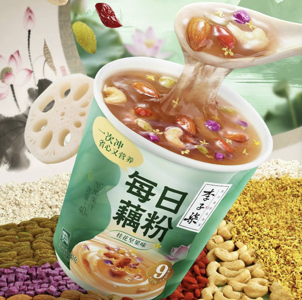 李子柒 每日藕粉 桂花坚果味30g