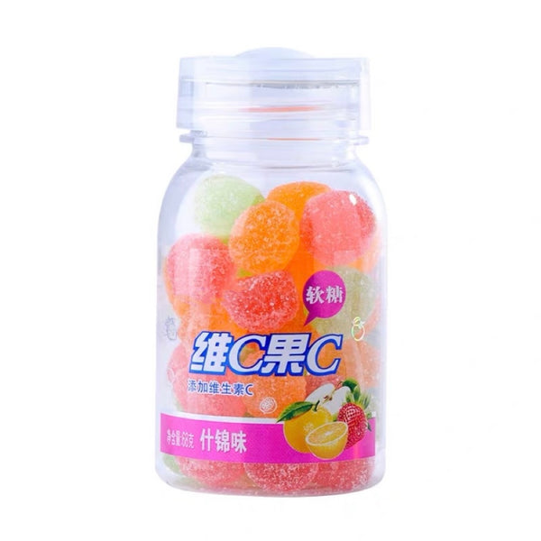 三只松鼠 爆破果果 什锦味果汁软糖65g