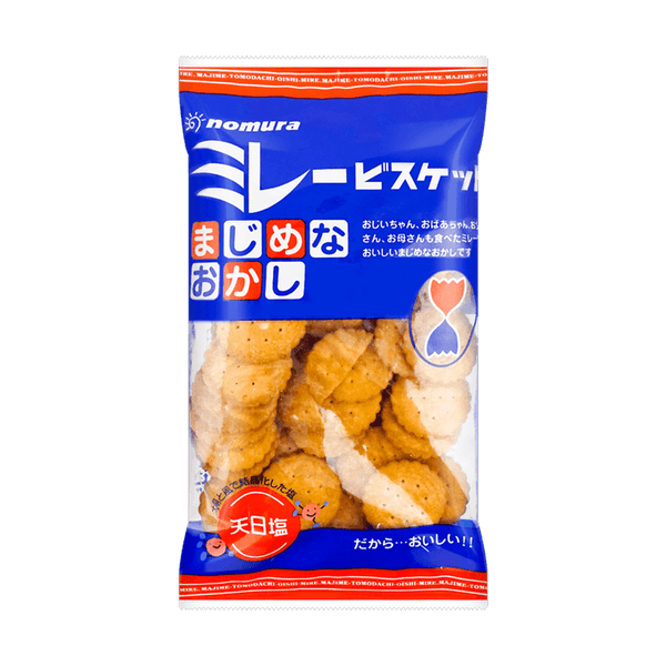 日本NOMURA野村 淡盐薄脆小饼干120g
