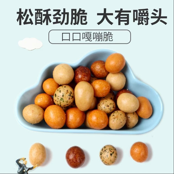 DARUMA-Fish skin peanuts (colorful) 500g