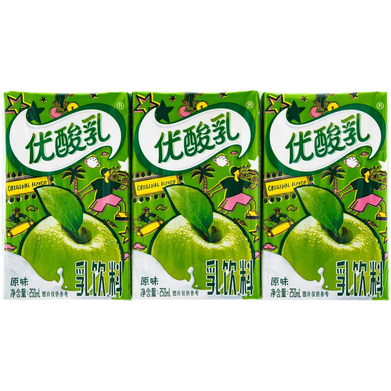 【清仓09/11/2025到期】伊利优酸乳 原味250ml（1箱24瓶）