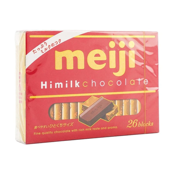 日本MEIJI明治 浓厚牛奶巧克力 26枚入 120g