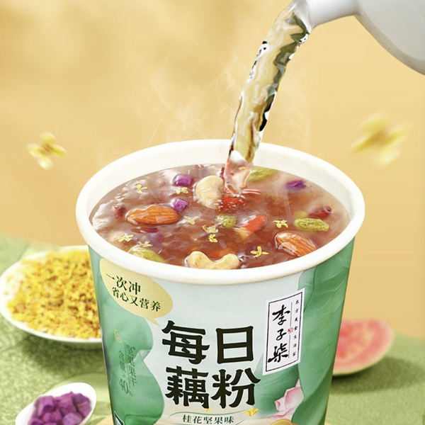李子柒 每日藕粉 桂花坚果味30g