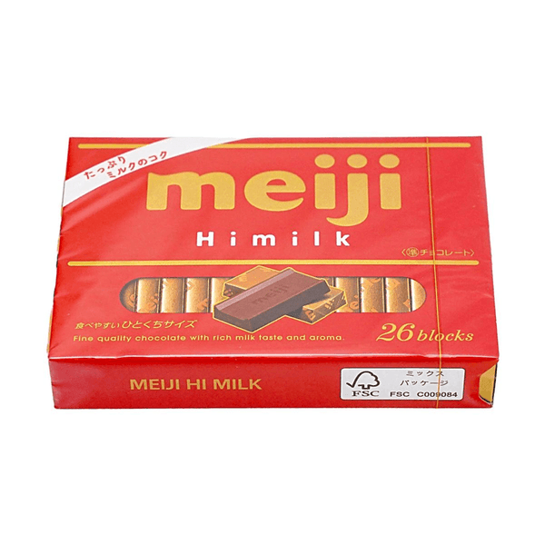 日本MEIJI明治 浓厚牛奶巧克力 26枚入 120g