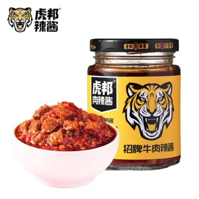 虎邦辣酱 招牌牛肉辣酱210g
