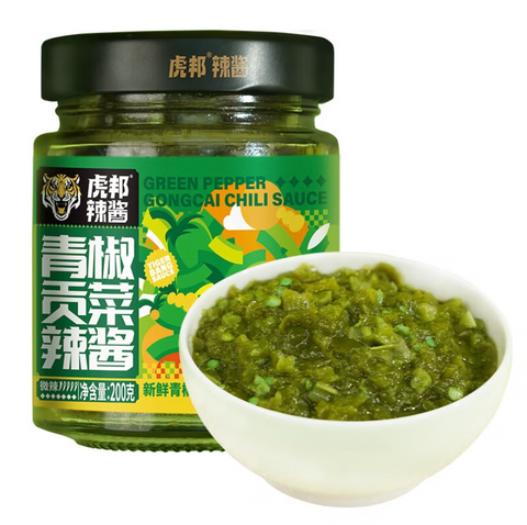 虎邦辣酱 青椒贡菜200g