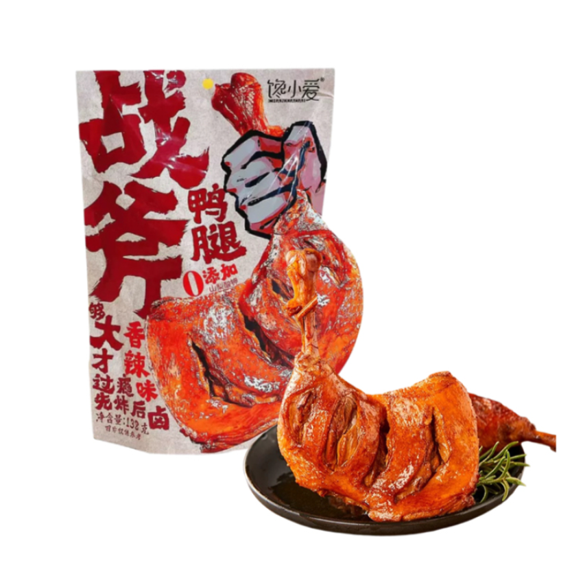 馋小爱 战斧鸭腿 香辣味138g