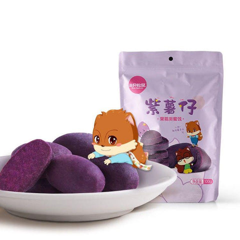 【6折清仓11/20/2025到期】三只松鼠 紫薯仔100g