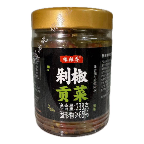 缘辣乔 剁椒贡菜238g